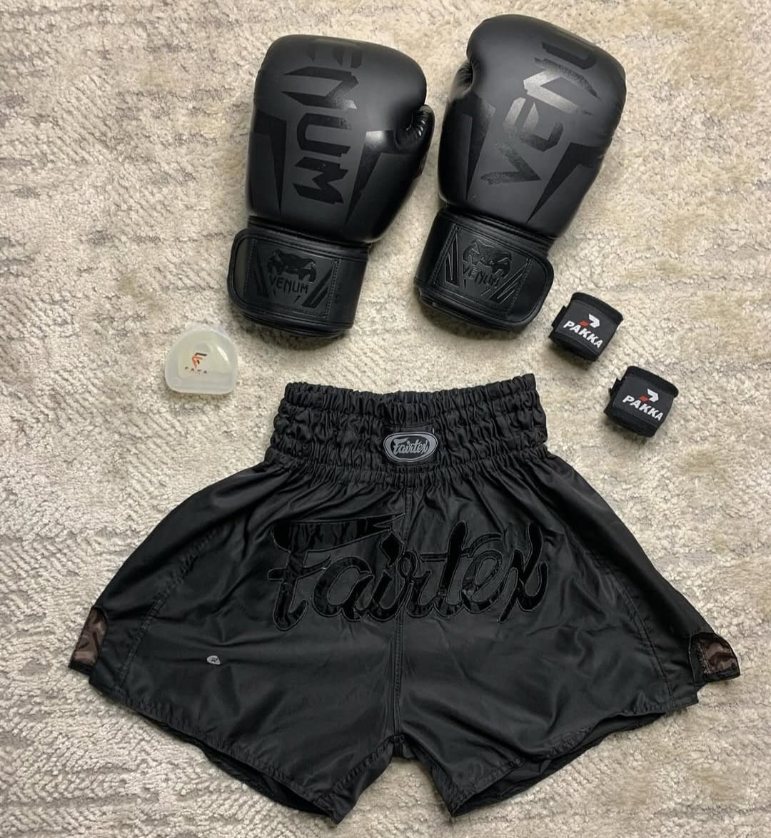 Pack boxing full black