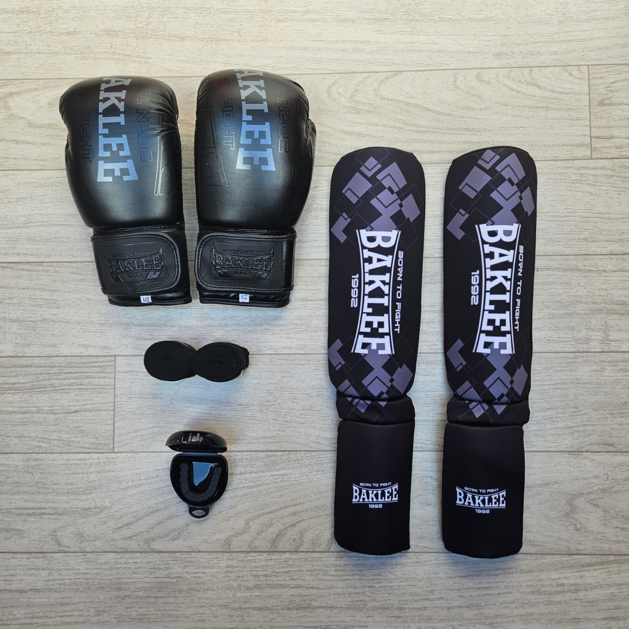 Pack Kickboxing BAKLEE Noir