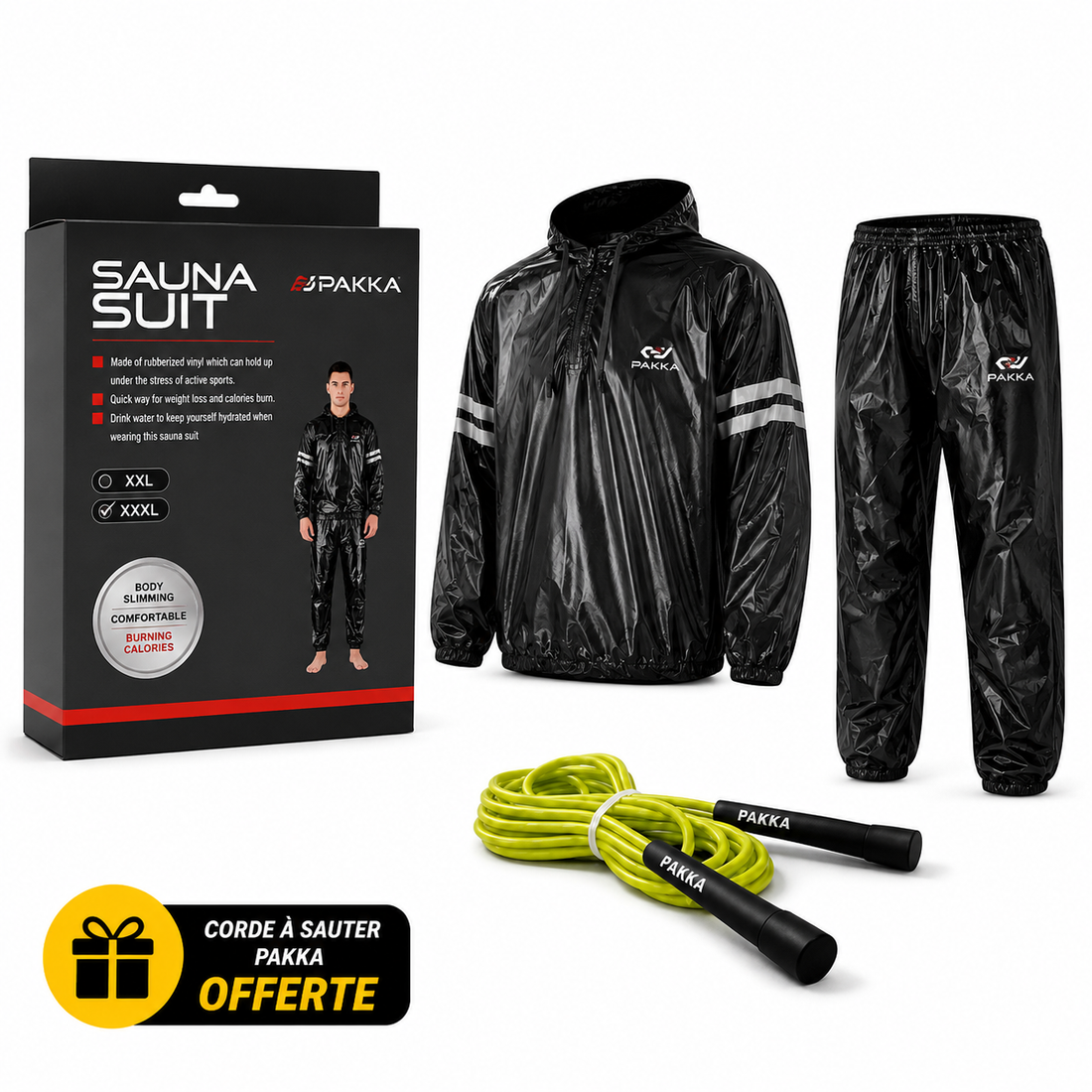 Sauna suit+cadeau